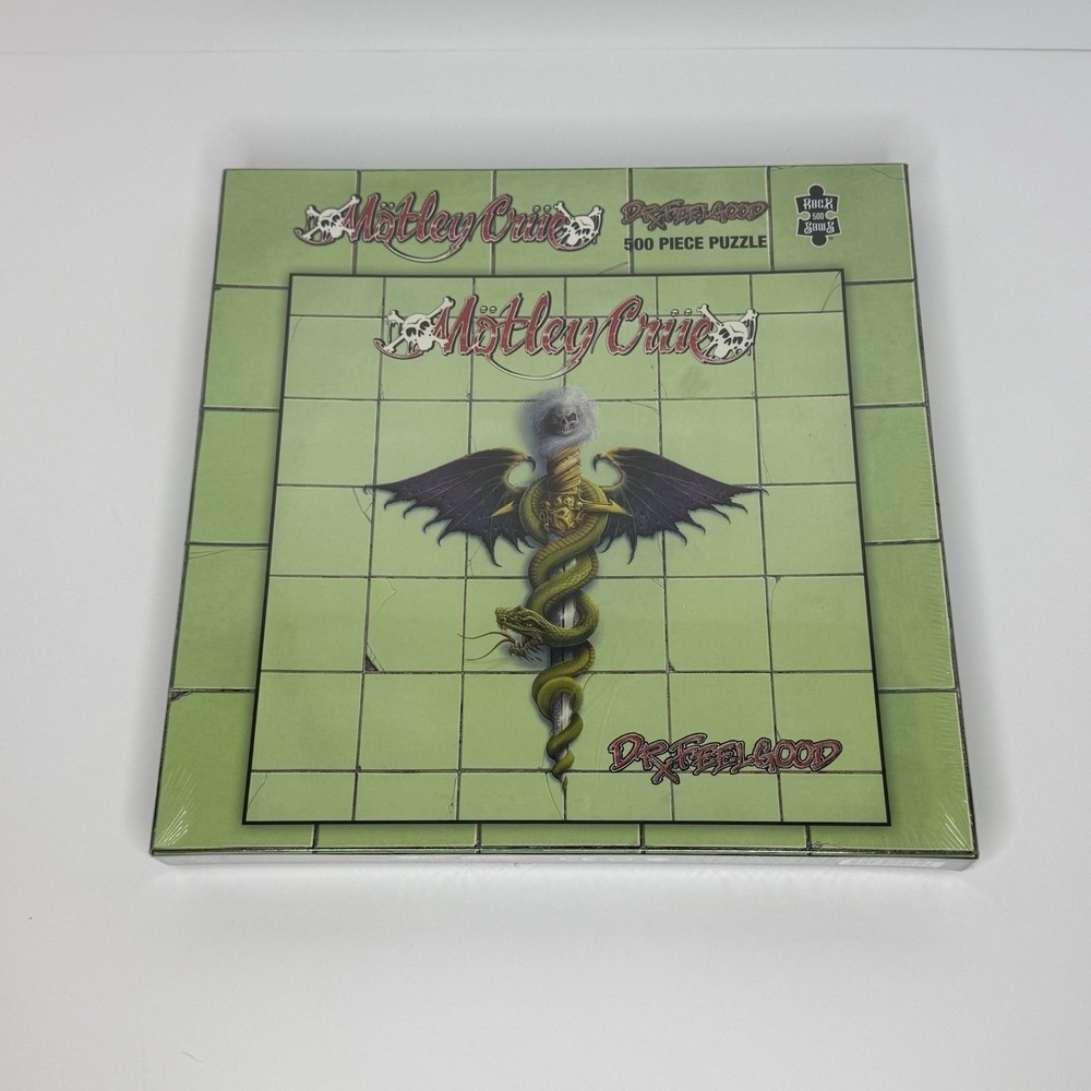 Motley Crue Dr Feelgood 500 Piece Puzzle Rock Saws 410mm x 410mm New Sealed